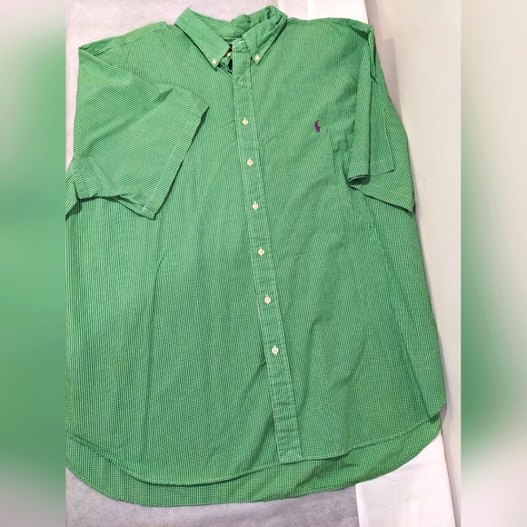 Ralph Lauren Blue Label Other - Ralph Lauren Classic Fit Men's Gingham Print Button Down Shirt
